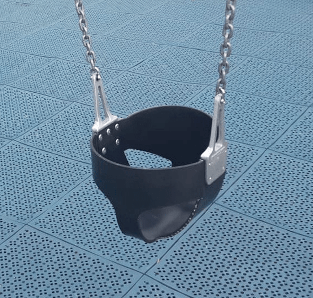 Fully Enclosed Infant Swing Seat Rubberbits